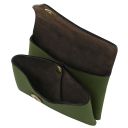 Portamonete in Pelle Verde TL142572