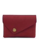 Portamonete in Pelle Rosso TL142572