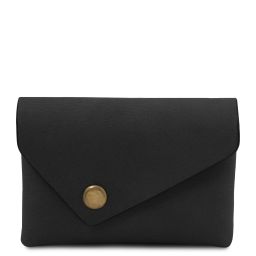 Leather Coin Purse Black TL142572