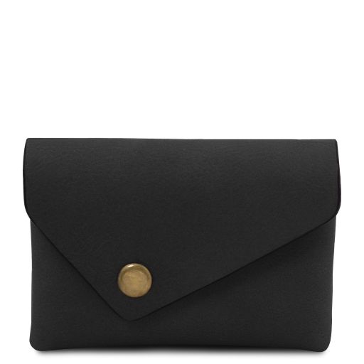 Portamonete in Pelle Nero TL142572