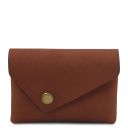 Portamonete in Pelle Marrone TL142572