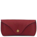 Leather Glasses Case Red TL142571