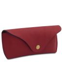 Leather Glasses Case Red TL142571