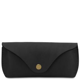 Leather Glasses Case Black TL142571