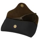 Leather Glasses Case Black TL142571