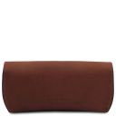 Leather Glasses Case Brown TL142571