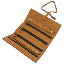 Leather Jewellery Case Natural TL142625