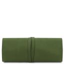 Leather Jewellery Case Green TL142625