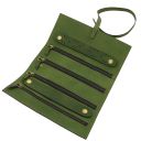 Leather Jewellery Case Green TL142625