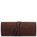 Leather Jewellery Case Dark Brown TL142625