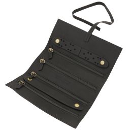 Leather Jewellery Case Black TL142625