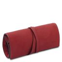 Leather Jewellery Case Red TL142625