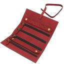 Leather Jewellery Case Red TL142625