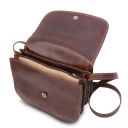 Greta Lady Leather bag Brown TL141958