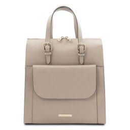 TL Bag Zaino da Donna in Pelle Talpa chiaro TL142211