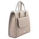 TL Bag Leather Backpack for Women Light Taupe TL142211