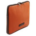Porta Tablet in Pelle Morbida Arancio TL142593