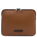Porta Tablet in Pelle Morbida Cognac TL142593