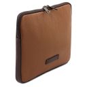 Porta Tablet in Pelle Morbida Cognac TL142593