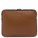 Porta Tablet in Pelle Morbida Cognac TL142593