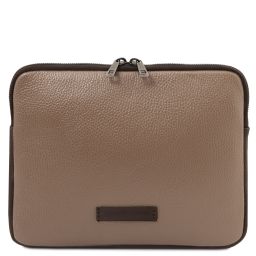 Porta Tablet in Pelle Morbida Talpa scuro TL142593