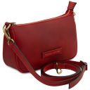 Parfait Bolso Noche en Piel con Bandolera Rojo TL142568