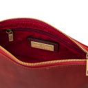 Parfait Bolso Noche en Piel con Bandolera Rojo TL142568