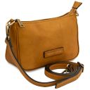 Parfait Bolso Noche en Piel con Bandolera Natural TL142568