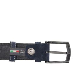 Casual Suede Leather Belt 35mm Темно-синий TL142537