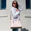 Olimpia Sac Cabas en Cuir - Petit Modèle Lime TL141521