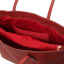 Essenza Leather Shoulder bag Red TL142612
