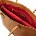 Essenza Leather Shoulder bag Natural TL142612