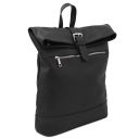 London Soft Leather Backpack Черный TL100314