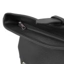 London Soft Leather Backpack Черный TL100314