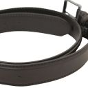 Classic Tuscan Padded Leather Belt 40mm Black TL142644