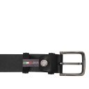 Classic Tuscan Padded Leather Belt 40mm Black TL142644