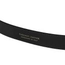 Classic Tuscan Padded Leather Belt 40mm Black TL142644