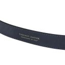 Classic Tuscan Padded Leather Belt 40mm Dark Blue TL142644