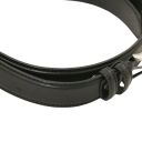 Klassischer Toskanischer Ledergürtel 40mm mit Polsterung Schwarz TL142644