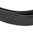 Klassischer Toskanischer Ledergürtel 40mm mit Polsterung Schwarz TL142644