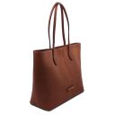 Essenza Leather Shoulder bag Brown TL142612