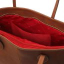 Essenza Leather Shoulder bag Brown TL142612