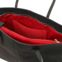 Essenza Leather Shoulder bag Black TL142612