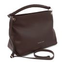 TL Bag Soft Leather Shoulder bag Chocolate TL142087