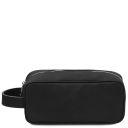 Harvey Trousse de Toilette en Cuir Noir TL142626