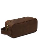 Harvey Trousse de Toilette en Cuir Marron foncé TL142626
