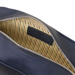 Harvey Trousse de Toilette en Cuir Bleu foncé TL142626
