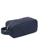 Harvey Trousse de Toilette en Cuir Bleu foncé TL142626