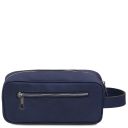 Harvey Trousse de Toilette en Cuir Bleu foncé TL142626