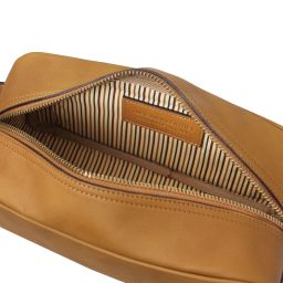 Harvey Trousse de Toilette en Cuir Naturel TL142626